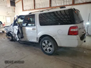 2010 Ford Expedition Max Limited z VIN 1FMJK2A59AEA00924, wystawiony jako Copart lot #46706235 z przebiegiem 218 976 mil mil oraz Szkoda całkowita • Salvage title. Historia ofert i sprzedaży dostępna na DreamBid. Obrazek 2.