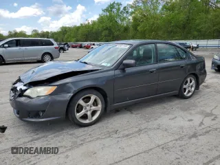 2009 Subaru Legacy Limited with VIN 4S3BL626397221925, listed as a Copart auction lot 55661165 with 204,910 mi miles and Salvage title. Bid and sale history available at DreamBid. Image 1.