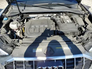 2022 Audi Q3 Premium with VIN WA1AUCF33N1020993, listed as a Copart auction lot 47046495 with 33,382 mi miles and Salvage Title. Bid and sale history available at carsss.com. Image 12.