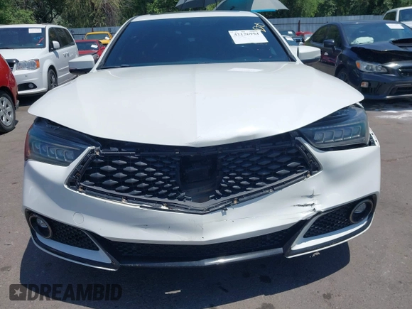 2018 Acura TLX w/A-SPEC Pkg with VIN 19UUB3F69JA001721, listed as a IAAI auction lot 42126994 with 100,020 mi miles and . Bid and sale history available at DreamBid. Image 13.