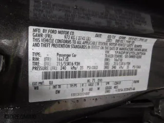 2013 Ford Focus SE with VIN 1FADP3F27DL297009, listed as a Copart auction lot 67322264 with 95,464 mi miles and Salvage Title. Bid and sale history available at carsss.com. Image 9.