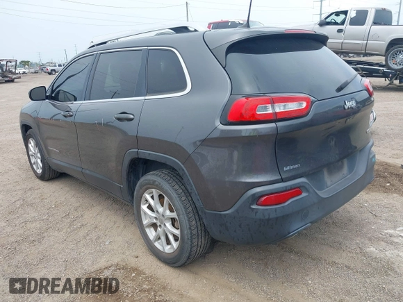 2017 Jeep Cherokee Latitude with VIN 1C4PJLCB1HW574447, listed as a IAAI auction lot 42395204 with 102,985 mi miles and . Bid and sale history available at DreamBid. Image 3.