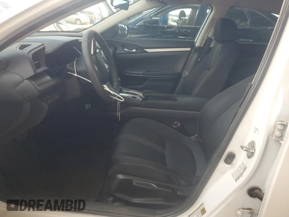 2020 Honda Civic LX z VIN 19XFC2F65LE016523, wystawiony jako Copart lot #55745755 z przebiegiem 66 021 mil mil oraz Szkoda całkowita • Salvage title. Historia ofert i sprzedaży dostępna na DreamBid. Obrazek 7.