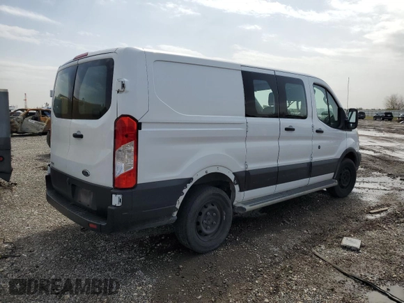 2019 Ford Transit z VIN 1FTYR1ZM9KKA42517, wystawiony jako Copart lot #47355825 z przebiegiem Nie podano mil oraz Szkoda całkowita • Salvage title. Historia ofert i sprzedaży dostępna na DreamBid. Obrazek 3.