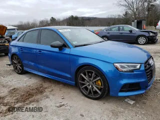 2017 Audi S3 Premium Plus with VIN WAUB1GFF4H1064748, listed as a Copart auction lot 71827342 with 26,980 mi miles. Bid and sale history available at carsss.com. Image 4.