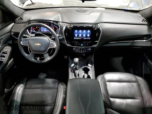 2022 Chevrolet Traverse LT Leather with VIN 1GNERHKW4NJ144901, listed as a Copart auction lot 84525264 with 59,525 mi miles and Salvage Title. Bid and sale history available at carsss.com. Image 8.