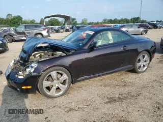 2002 Lexus SC with VIN JTHFN48YX20032906, listed as a Copart auction lot 65420494 with 129,152 mi miles and Salvage Title. Bid and sale history available at carsss.com. Image 1.