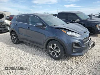 2020 Kia Sportage LX with VIN KNDPM3AC1L7710453, listed as a Copart auction lot 49140155 with 87,325 mi miles and Salvage Title. Bid and sale history available at DreamBid. Image 4.