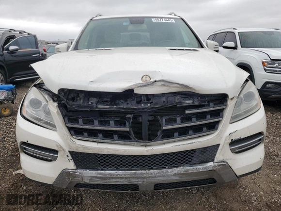 2013 Mercedes-Benz M 350 with VIN 4JGDA5JB5DA210357, listed as a Copart auction lot 45774645 with 186,550 mi miles and Salvage Title. Bid and sale history available at DreamBid. Image 5.