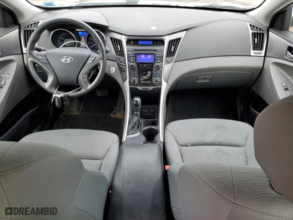 2013 Hyundai Sonata Hybrid with VIN KMHEC4A40DA075847, listed as a Copart auction lot 44607385 with 132,319 mi miles and Salvage Title. Bid and sale history available at carsss.com. Image 8.