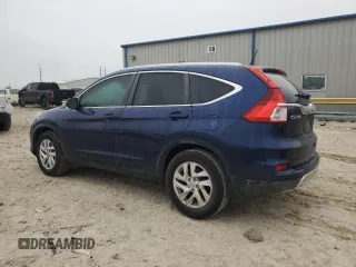 2015 Honda CR-V EX-L with VIN 2HKRM3H79FH527576, listed as a Copart auction lot 43839715 with 127,670 mi miles and Salvage Title. Bid and sale history available at DreamBid. Image 2.