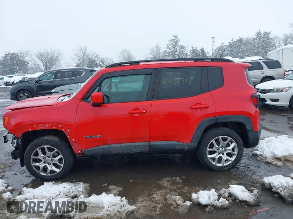 2016 Jeep Renegade Latitude with VIN ZACCJBBT2GPC78349, listed as a IAAI auction lot 41532713 with 162,330 mi miles. Bid and sale history available at carsss.com. Image 14.