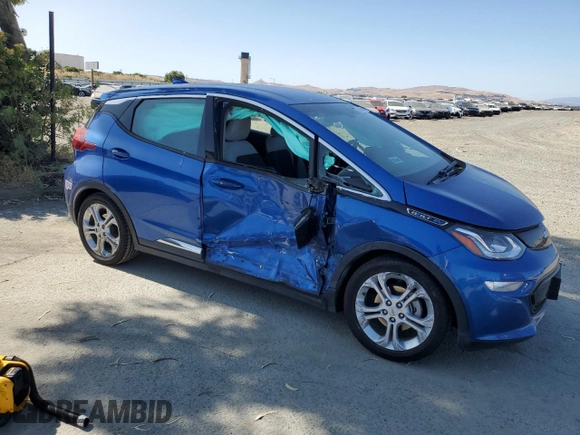 2019 Chevrolet Bolt EV LT z VIN 1G1FY6S0XK4107256, wystawiony jako Copart lot #60689685 z przebiegiem 47 189 mil mil oraz Szkoda całkowita • Salvage title. Historia ofert i sprzedaży dostępna na DreamBid. Obrazek 4.