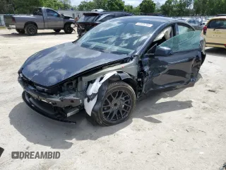 2025 Tesla Model 3 Long Range with VIN 5YJ3E1EAXSF922964, listed as a Copart auction lot 51526785 with Not Provided miles and Salvage Title. Bid and sale history available at DreamBid. Image 1.