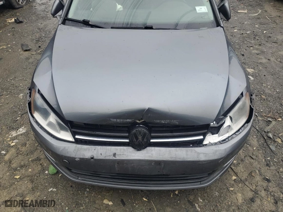 2015 Volkswagen Golf SportWagen TDI SE with VIN 3VWFA7AU1FM504495, listed as a Copart auction lot 69629614 with 126,254 mi miles and Salvage Title. Bid and sale history available at carsss.com. Image 11.