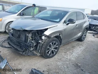 2015 Lexus NX 200t with VIN JTJBARBZ3F2018377, listed as a IAAI auction lot 41364174 with 123,234 mi miles. Bid and sale history available at carsss.com. Image 19.