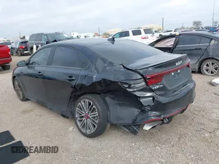 2024 Kia Forte GT with VIN 3KPF44AC7RE771672, listed as a IAAI auction lot 41681846 with 8,270 mi miles and . Bid and sale history available at DreamBid. Image 14.