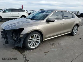 2016 Volkswagen Passat 1.8T SEL with VIN 1VWCT7A3XGC062288, listed as a Copart auction lot 42494775 with 123,956 mi miles and Salvage Title. Bid and sale history available at carsss.com. Image 1.