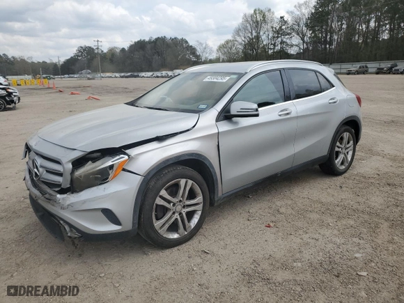 2015 Mercedes-Benz GLA-Class GLA 250 with VIN WDCTG4GB8FJ062881, listed as a Copart auction lot 49304295 with NaN miles and Clean Title. Bid and sale history available at carsss.com. Image 1.