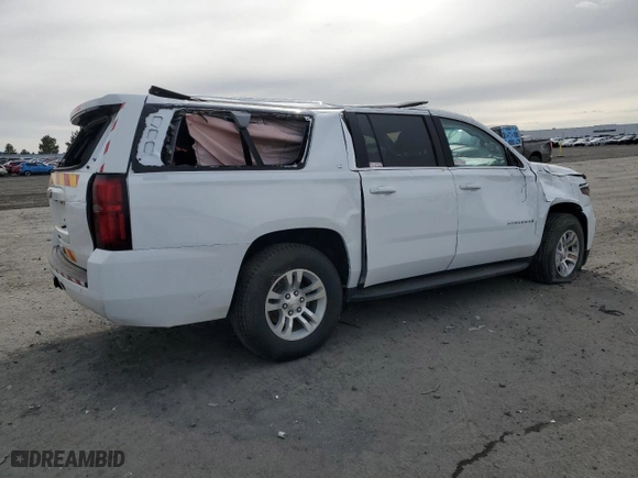 2019 Chevrolet Suburban LT with VIN 1GNSKHKC2KR173341, listed as a Copart auction lot 48412895 with 180,838 mi miles and Clean Title. Bid and sale history available at carsss.com. Image 3.