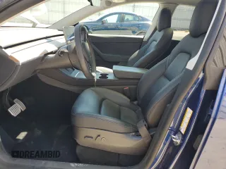 2022 Tesla Model Y Performance with VIN 7SAYGDEF4NF489629, listed as a Copart auction lot 64181775 with 22,120 mi miles and Salvage title. Bid and sale history available at DreamBid. Image 7.