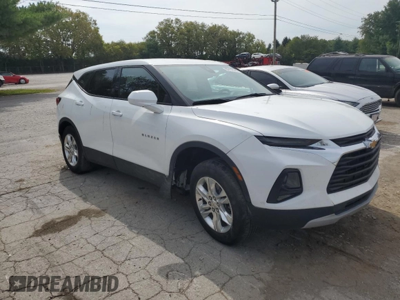 2021 Chevrolet Blazer LT z VIN 3GNKBCR43MS584622, wystawiony jako Copart lot #69432544 z przebiegiem 31 503 mil mil oraz Nie do naprawy • Non repairable. Historia ofert i sprzedaży dostępna na DreamBid. Obrazek 4.