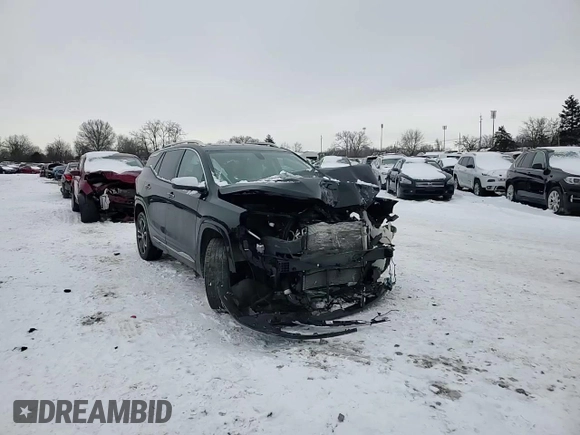 2019 GMC Terrain Denali with VIN 3GKALXEX9KL224548, listed as a Copart auction lot 41626525 with 49,481 mi miles and Salvage Title. Bid and sale history available at DreamBid. Image 11.