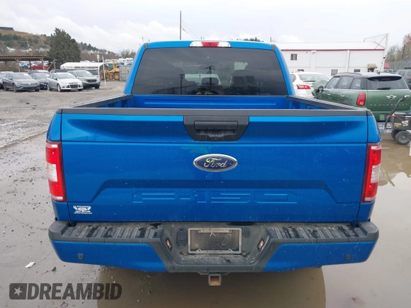 2020 Ford F-150 XL with VIN 1FTEW1E55LFC29385, listed as a IAAI auction lot 41908449 with 55,211 mi miles. Bid and sale history available at carsss.com. Image 16.