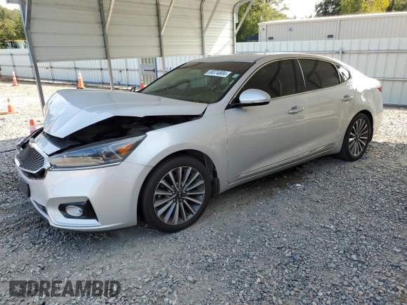 2018 Kia Cadenza Premium with VIN KNALB4J17J5123821, listed as a Copart auction lot 69374804 with 71,374 mi miles and Salvage Title. Bid and sale history available at DreamBid. Image 1.