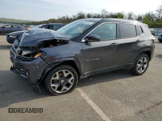 2019 Jeep Compass Limited z VIN 3C4NJDCB7KT766515, wystawiony jako Copart lot #58787435 z przebiegiem 88 243 mil mil oraz Szkoda całkowita • Salvage title. Historia ofert i sprzedaży dostępna na DreamBid. Obrazek 1.