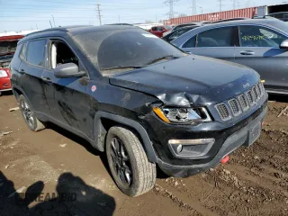 2018 Jeep Compass Trailhawk with VIN 3C4NJDDB5JT139499, listed as a Copart auction lot 48491975 with 115,466 mi miles and Salvage Title. Bid and sale history available at carsss.com. Image 4.
