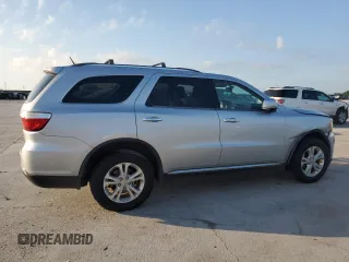 2013 Dodge Durango Crew with VIN 1C4RDHDG1DC616909, listed as a Copart auction lot 61923565 with 98,264 mi miles and Salvage title. Bid and sale history available at DreamBid. Image 3.