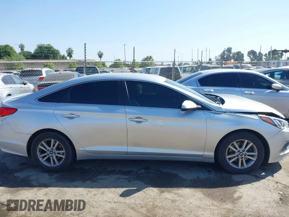 2017 Hyundai Sonata 2.4L with VIN 5NPE24AF5HH541585, listed as a IAAI auction lot 42181953 with 116,768 mi miles and . Bid and sale history available at carsss.com. Image 13.