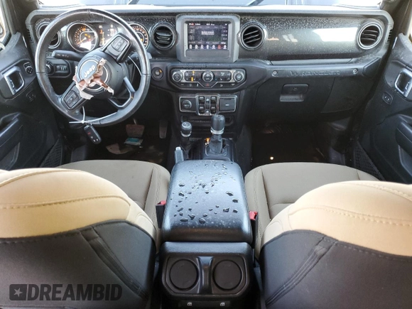 2020 Jeep Wrangler Unlimited Sport with VIN 1C4HJXDN9LW163116, listed as a Copart auction lot 82769764 with 75,092 mi miles and Salvage title. Bid and sale history available at DreamBid. Image 8.