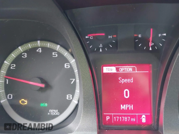 2014 GMC Terrain SLE with VIN 2GKALMEK0E6198465, listed as a IAAI auction lot 41953414 with 171,787 mi miles. Bid and sale history available at carsss.com. Image 7.