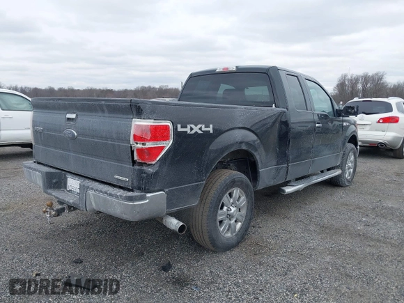 2012 Ford F-150 XL with VIN 1FTFX1EF7CFC90845, listed as a IAAI auction lot 41608727 with 210,576 mi miles. Bid and sale history available at carsss.com. Image 4.