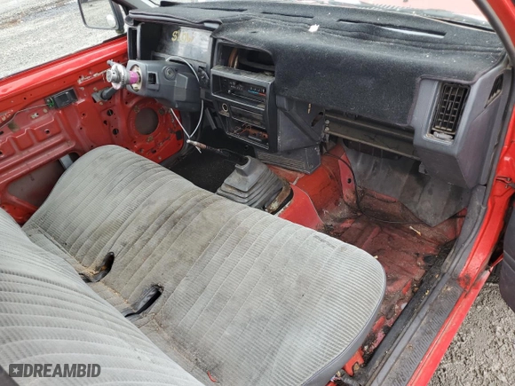 1993 Nissan Trucks 2WD with VIN 1N6SD11S7PC339301, listed as a Copart auction lot 84385014 with 214,526 mi miles and Salvage Title. Bid and sale history available at carsss.com. Image 8.