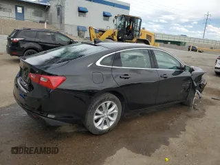 2025 Chevrolet Malibu LT with VIN 1G1ZD5ST5SF133281, listed as a Copart auction lot 55602625 with 13,706 mi miles and Clean Title. Bid and sale history available at DreamBid. Image 3.