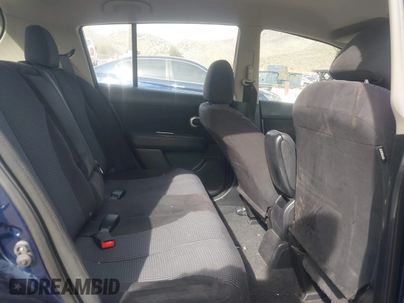 2012 Nissan Versa S with VIN 3N1BC1CPXCK250182, listed as a IAAI auction lot 41697818 with 122,450 mi miles. Bid and sale history available at carsss.com. Image 8.