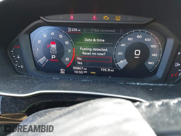 2019 Audi Q3 Premium with VIN WA1AECF34K1078362, listed as a IAAI auction lot 41274771 with 99,867 mi miles and . Bid and sale history available at DreamBid. Image 7.