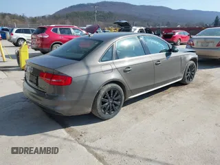 2015 Audi A4 Premium with VIN WAUBFAFL4FN035647, listed as a IAAI auction lot 41804012 with 86,623 mi miles. Bid and sale history available at carsss.com. Image 4.
