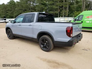 2023 Honda Ridgeline Black Edition with VIN 5FPYK3F83PB060563, listed as a Copart auction lot 67387644 with 8,343 mi miles and Salvage Title. Bid and sale history available at carsss.com. Image 2.