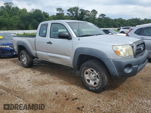 2007 Toyota Tacoma PreRunner with VIN 5TETU62NX7Z345060, listed as a Copart auction lot 60487865 with 167,859 mi miles and Clean title. Bid and sale history available at DreamBid. Image 4.