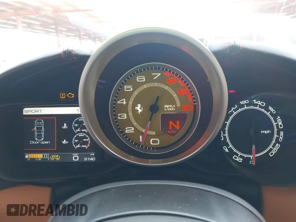 2015 Ferrari California T с VIN ZFF77XJA5F0211604, выставлен на аукционе IAAI как лот 42379871 с пробегом 3 140 миль миль и . История ставок и продаж доступна на DreamBid. Изображение 7.