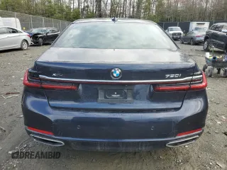 2020 BMW 7 Series 750i xDrive with VIN WBA7U2C08LGJ59707, listed as a Copart auction lot 49145595 with 30,020 mi miles and Salvage title. Bid and sale history available at DreamBid. Image 6.