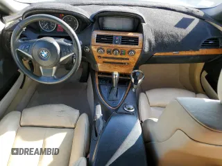 2006 BMW 6 Series 650Ci with VIN WBAEK13426CN79338, listed as a Copart auction lot 80125834 with 138,724 mi miles and Clean Title. Bid and sale history available at carsss.com. Image 8.