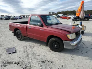 1998 Toyota Tacoma with VIN 4TANL42N8WZ022826, listed as a Copart auction lot 80758414 with 191,457 mi miles and Salvage Title. Bid and sale history available at carsss.com. Image 4.