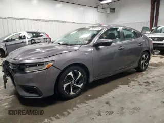 2022 Honda Insight EX with VIN 19XZE4F57NE010137, listed as a Copart auction lot 58163725 with 46,895 mi miles and Salvage title. Bid and sale history available at DreamBid. Image 1.