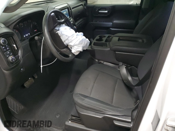 2019 Chevrolet Silverado 1500 Custom with VIN 1GCUYBEF5KZ357871, listed as a Copart auction lot 77817094 with 74,718 mi miles and Salvage Title. Bid and sale history available at DreamBid. Image 7.