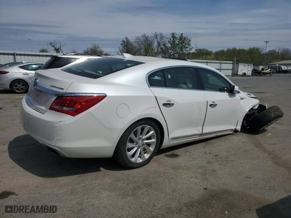 2016 Buick LaCrosse Premium I with VIN 1G4GD5G31GF101888, listed as a Copart auction lot 53879455 with 47,816 mi miles and Salvage Title. Bid and sale history available at carsss.com. Image 3.